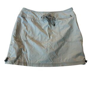 Te Verde‎ Women’s Gray Skort Size M Athletic Stretch Golf Tennis Resort Wear